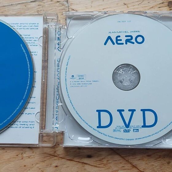 Jean Michel Jarre Aero Cd Dvd Osta Ee