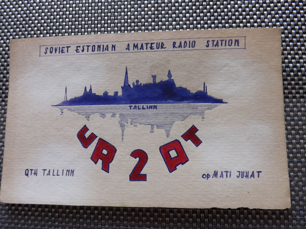 SOVIET ESTONIAN AMATEUR RADIO STATION. (108210817) 