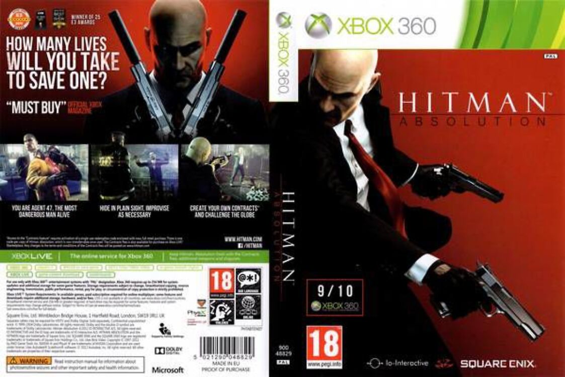 Hitman Absolution - Xbox 360 (103644498) - Osta.ee