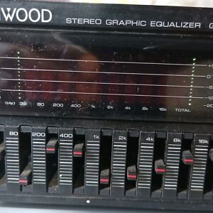 KENWOOD STEREO GRAPHIC EQUALIZER GE-800  			