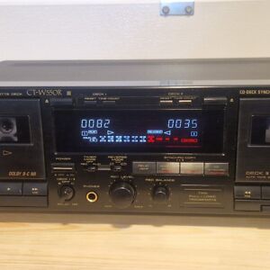 PIONEER CT-W550R CASSETTE DECK  			