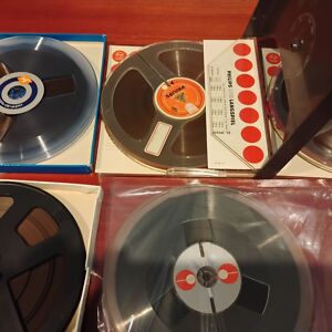 Tape reels 18cm 5pcs  			