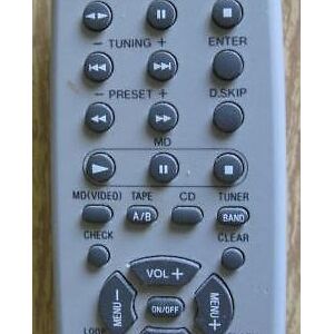 Sony MUUSIKAKESKUSE pult RM-SR100 töökorras  			