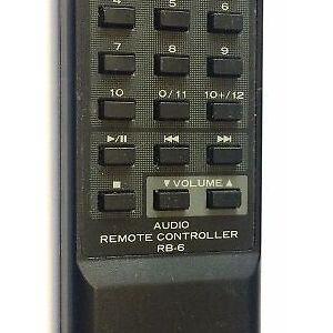 HITACHI MUUSIKAKESKUSE PULT RB-6 töökorras  			