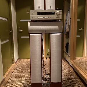 Müüa Yamaha kodukino kõlarid ja receiver  			