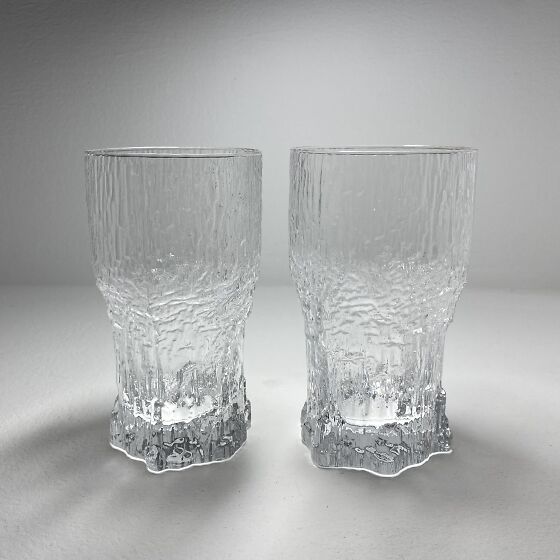 Iittala Aslak suured klaasid. 2 tk. Autor Tapio Wirkkala (192949862) -  