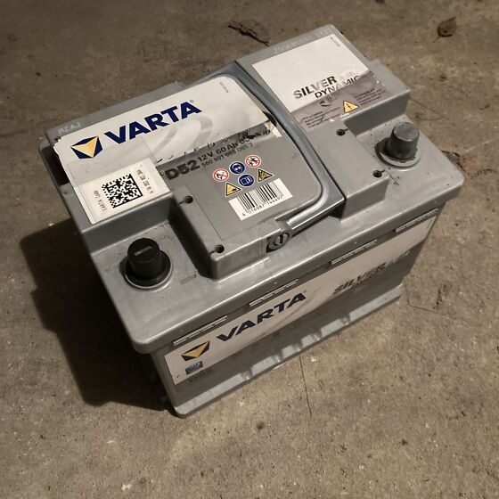 Varta Silver Dynamic D52 AGM Autoaku 12V 60Ah 680A (208005022) - Osta.ee