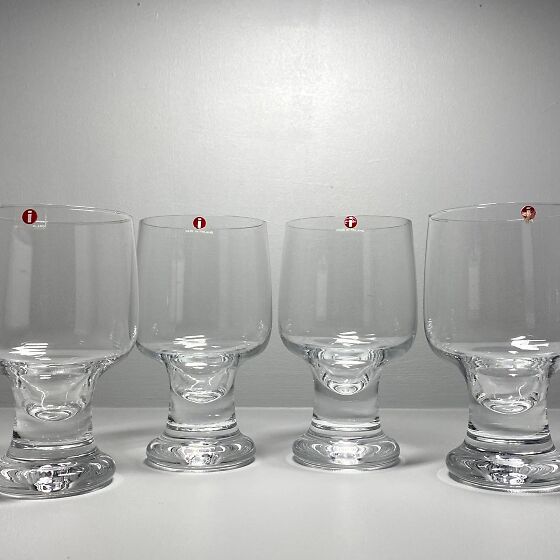 Hinnalised 1970ndate Iittala Tapio Wirkkala 'Joiku' klaasid (164921479) -  