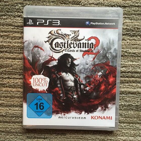 SONY PlayStation 3 PS3 Castlevania Lords of Shadow 1 & 2 set from