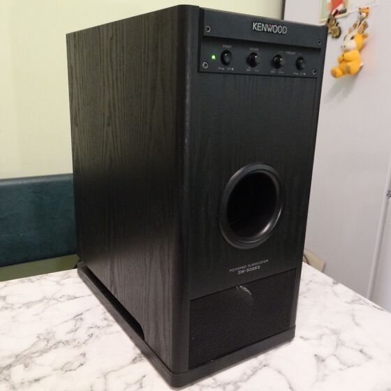 KENWOOD SW-508ES-M 希少ケンウッド KENWOOD アンプ内蔵サブウーファー