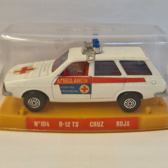 GUISVAL〉ルノー12 TS Cruz-Roja Ambulancia