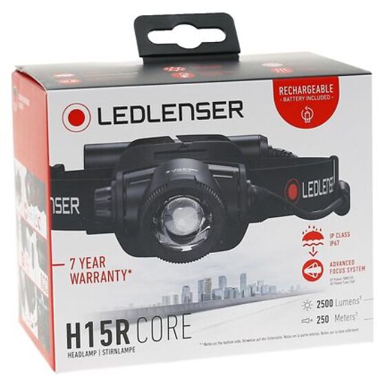 ledlenser h15r core headlamp