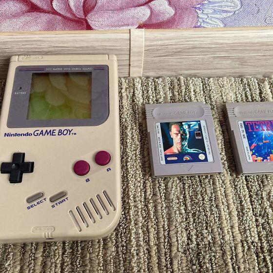 Nintendo GameBoy Classic + Terminator,Tetris Game Boy (141488974) 
