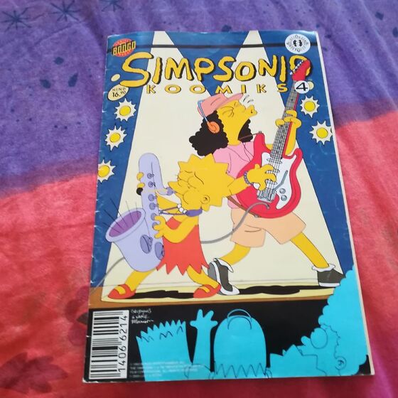 Simpsonid Koomiks Nr4 108200303 Osta Ee