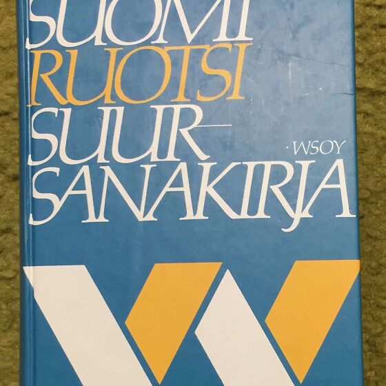 Suomi Ruotsi suur sanakirja (1140 lehekülge) (170786699) 