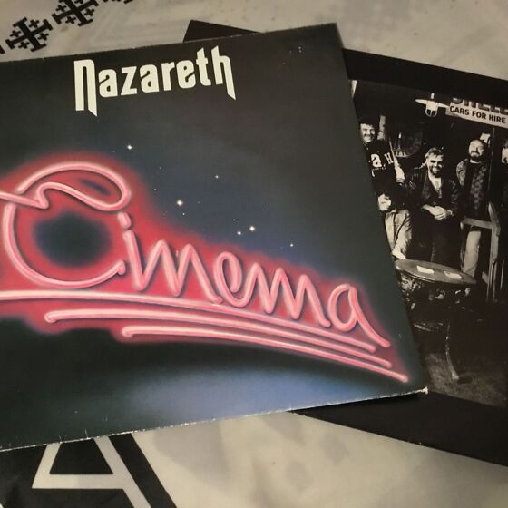 欧LP Nazareth Cinema SALVO403LP Salvo /00260 Nazareth – Cinema – Vinyl (White, LP, Album + 2 more), 2019