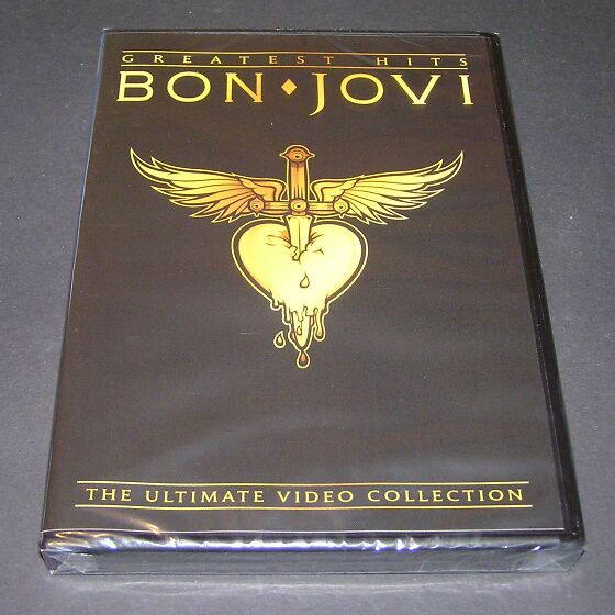 BON JOVI - GREATEST HITS / THE ULTIMATE VIDEO COLLECTION DVD