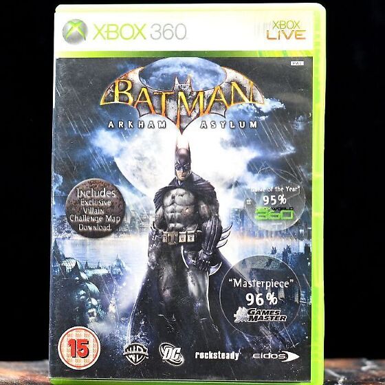 Mäng, X BOX 360 e XBOX 360 Batman Arkham Asylum (173058293) 