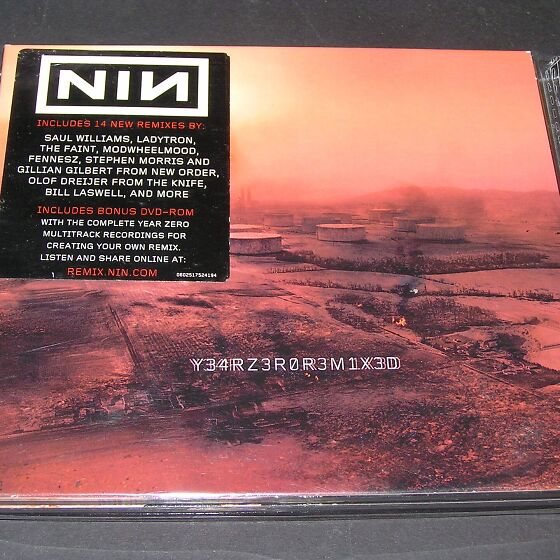 NINE INCH NAILS - Y34RZ3ROR3M1X3D Ltd. CD+DVD (149338410) 