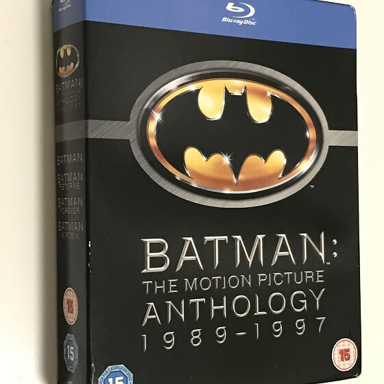 Batman Anthology 1989-1997 1-4 (M. Keaton, blu-ray) (135308034) 