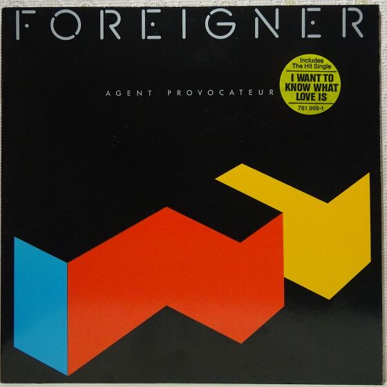 zoo Discriminación hostilidad Foreigner - Agent Provocateur (LP, Album, Emb) 1984 (119195584) - Osta.ee