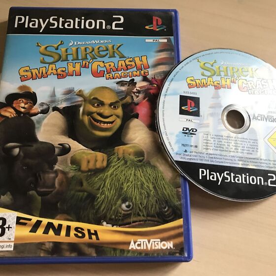 Shrek Smash n' Crash Racing Playstation 2 