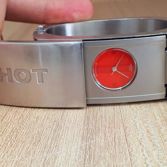 Swatch Irony Lady Lady Hot Chic käekell harjatud terasest