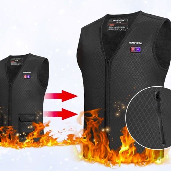 KEMIMOTO Heated Vest for Men L Size (208680014) - Osta.ee