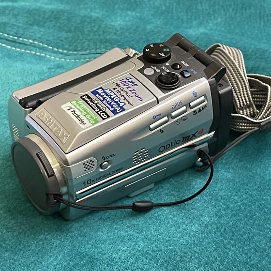 【希少‼︎】PENTAX optio MX4 箱付き PENTAX Pentax Optio MX4 4.0MP Digital Camera - Silver for