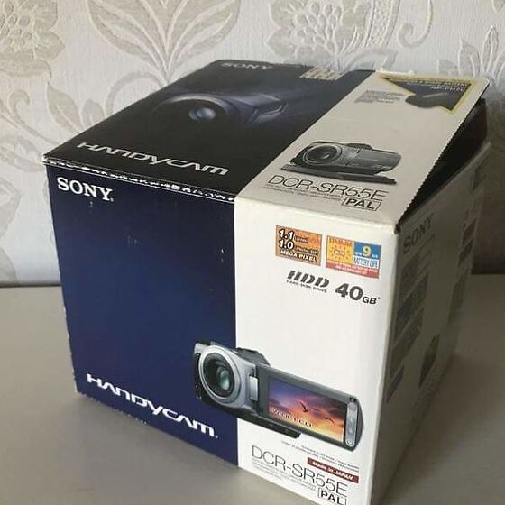 Sony DCR-SR55E Hard Disc Drive Handycam Camcorder with X25 Zoom 