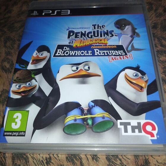 Jogo Penguins of Madagascar: Dr. Blowhole Returns Again! - Xbox 360