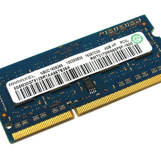 Ramaxel 4gb 1rx8 Rmt3170mn68f9f RAMAXEL 4GB DDR3 1600 SODIMM