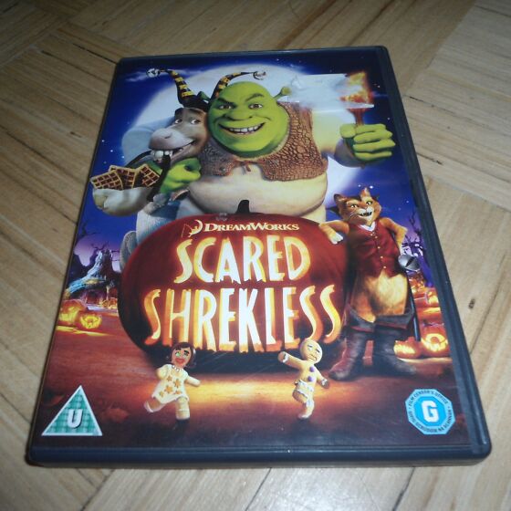 scared shrekless dvd