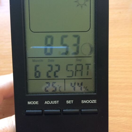 Hama LCD thermo-/hygrometer TH100 (132274775) | Wettersensoren