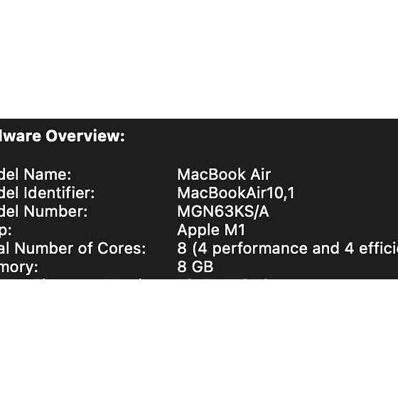 Apple MacBook Air 13 M1 256GB SWE (219451207)
