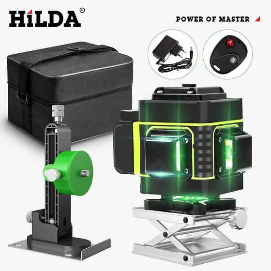 3D laser lood tase level niveliir лазерный уровень Hilda 360 (188600790 ...