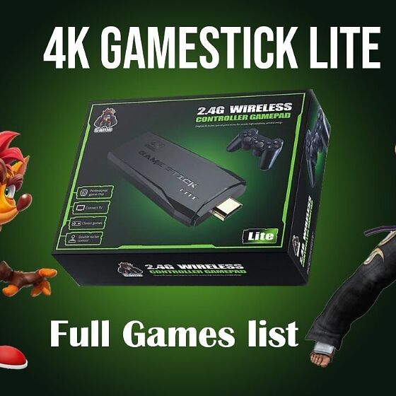 The $30 4K GAME STICK LITE can play some classic gameskind of 