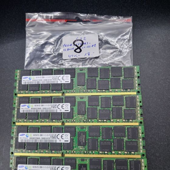 Samsung 4x16 Gb Ram Samsung 64GB (4x16GB) M393A2K43BB1-CTD6Y PC4-2666V