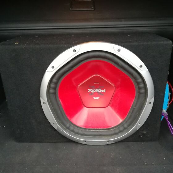 Sony xplod 2024 1400w subwoofer