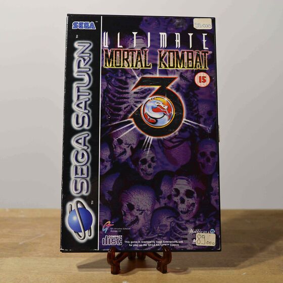  Ultimate Mortal Kombat 3 - Sega Saturn : Video Games