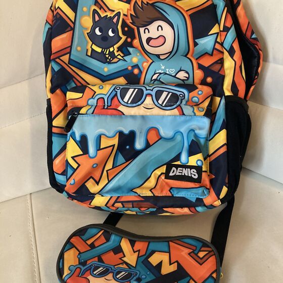 Denis daily cheap graffiti backpack