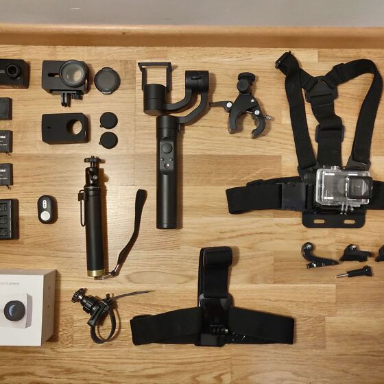 Xiaomi Yi 4K action camera Yi action gimbal (129784205)