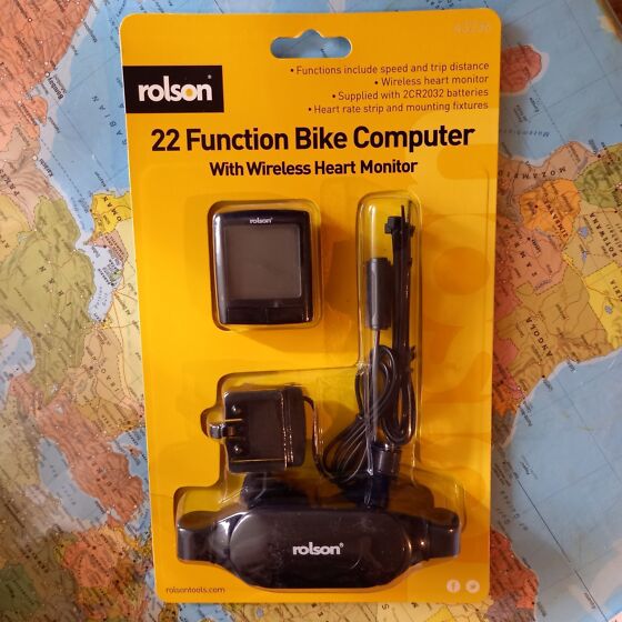 Rolson 22 store function bike computer