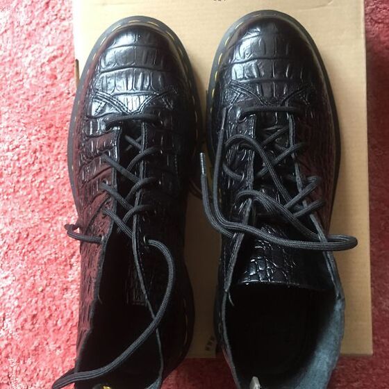 Dr martens church outlet croc monkey boots