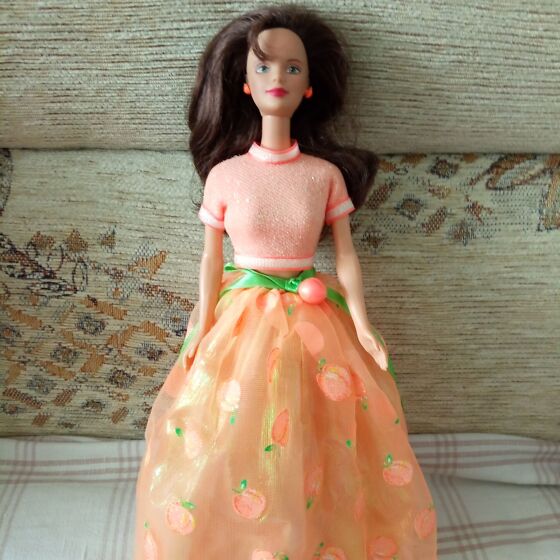 Fruit Fantasy Peach Princess Barbie 1998 vintaaž nukk (216694174