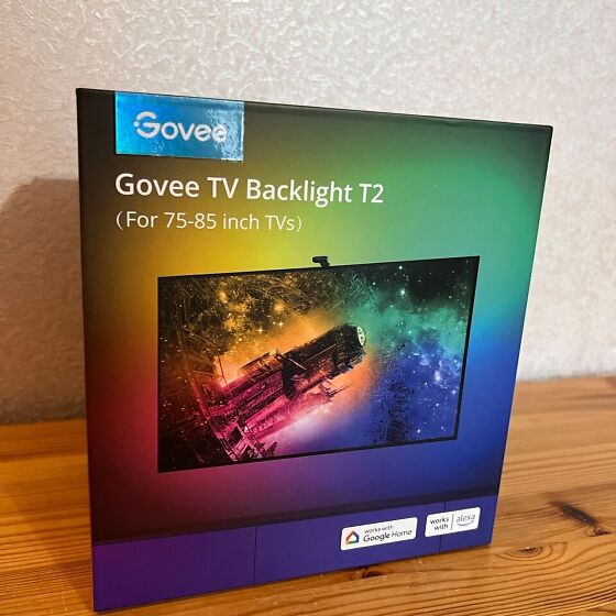 Govee - Envisual TV Backlight T2 with Dual Cameras (75~85 inch)