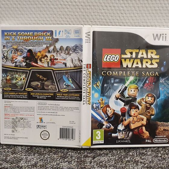 wii lego starwars complete saga