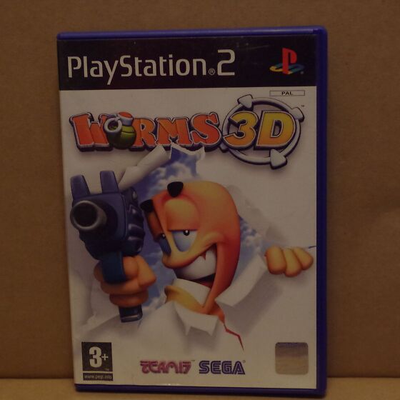 ps2 worms 3d