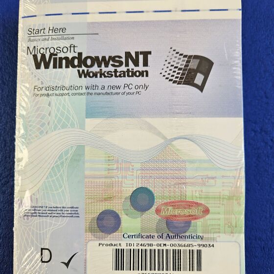 Windows NT 4.0 Workstation. Kiles (199976028) - Osta.ee