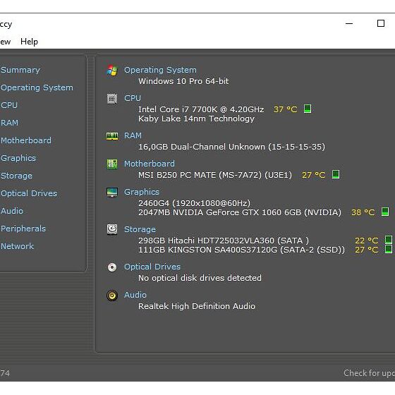 I7 7700k gtx discount 1060 6gb 16gb ram